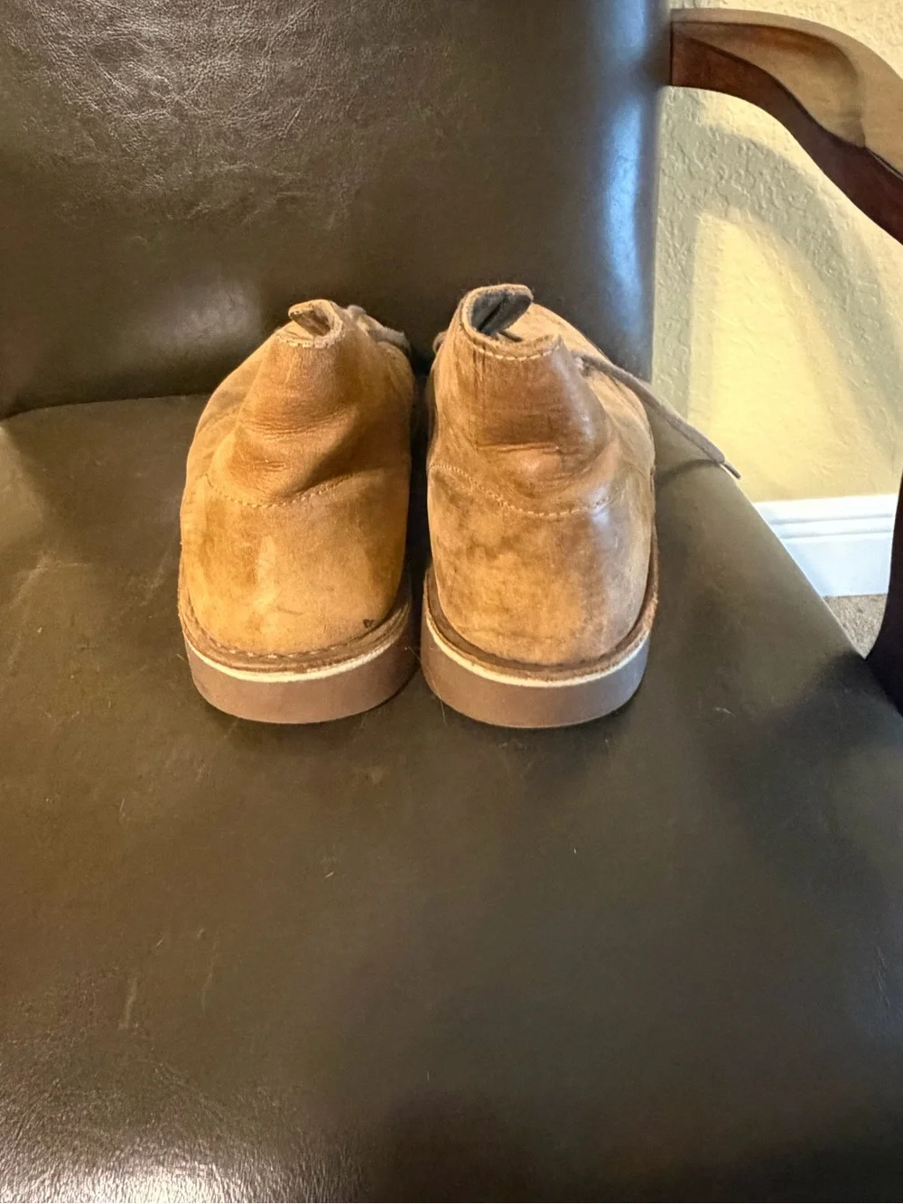 Clarks Brown Suede Chukka Boots